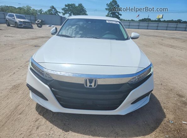 1HGCV1F18JA215210 2018 HONDA ACCORD White Front view