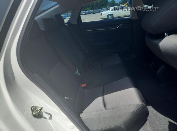 1HGCV1F18JA215210 2018 HONDA ACCORD White Rear seats view