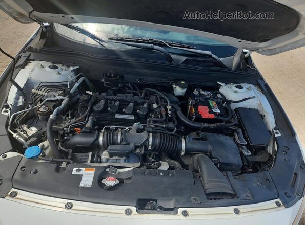 1HGCV1F18JA215210 2018 HONDA ACCORD White Rear interior view