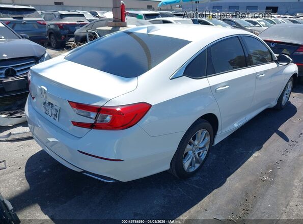 1HGCV1F18JA256114 2018 HONDA ACCORD Белый Задняя правая четверть