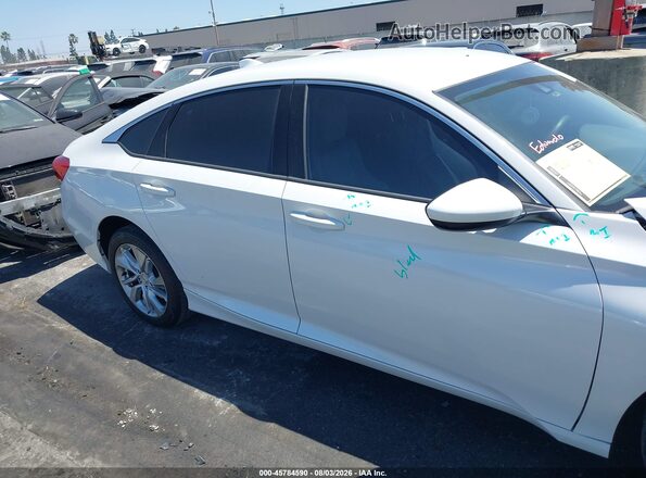 1HGCV1F18JA256114 2018 HONDA ACCORD Белый Панорамный вид салона 360°