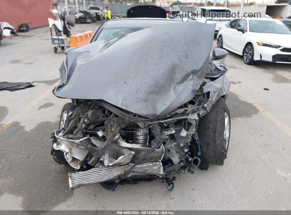 1HGCV1F18KA044587 2019 HONDA ACCORD Gray Widok z przodu