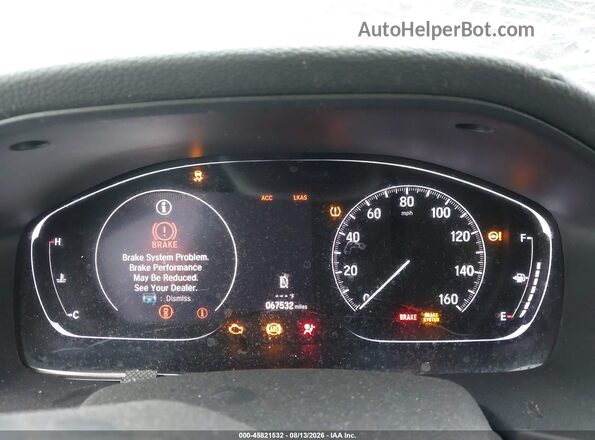 1HGCV1F18KA044587 2019 HONDA ACCORD Gray Widok tylnych siedzeń