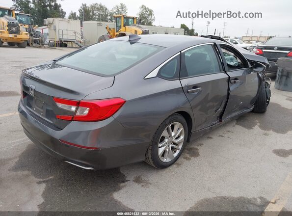1HGCV1F18KA044587 2019 HONDA ACCORD Gray Tył prawy