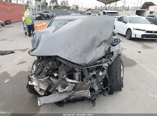 1HGCV1F18KA044587 2019 HONDA ACCORD Gray Widok zestawu wskaźników