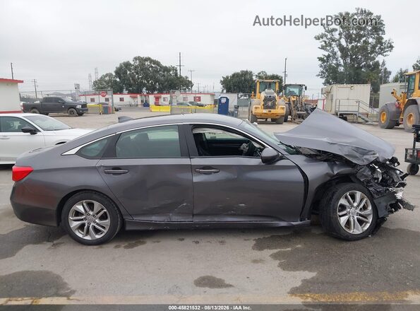 1HGCV1F18KA044587 2019 HONDA ACCORD Gray Widok wnętrza z tyłu