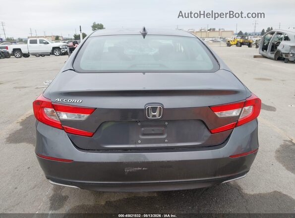 1HGCV1F18KA044587 2019 HONDA ACCORD Gray 