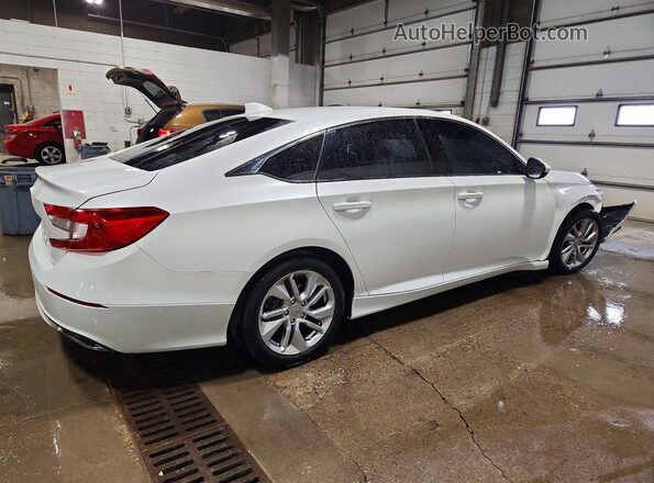 1HGCV1F18KA070106 2019 HONDA ACCORD White Tył prawy