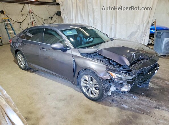 1HGCV1F18KA076939 2019 HONDA ACCORD Charcoal Przód prawy