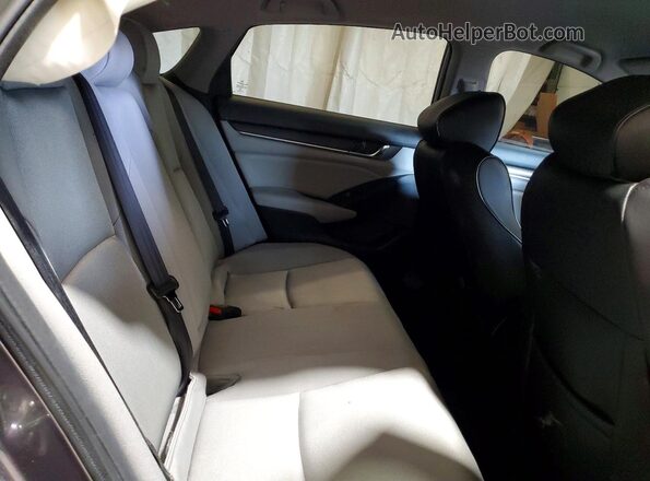 1HGCV1F18KA076939 2019 HONDA ACCORD Charcoal Widok tylnych siedzeń