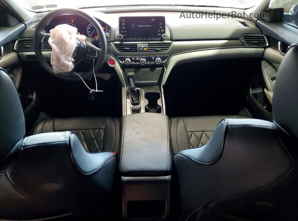 1HGCV1F18KA076939 2019 HONDA ACCORD Charcoal Widok deski rozdzielczej