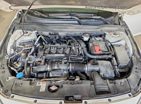 1HGCV1F18KA097032 2019 HONDA ACCORD White Vista interior trasera