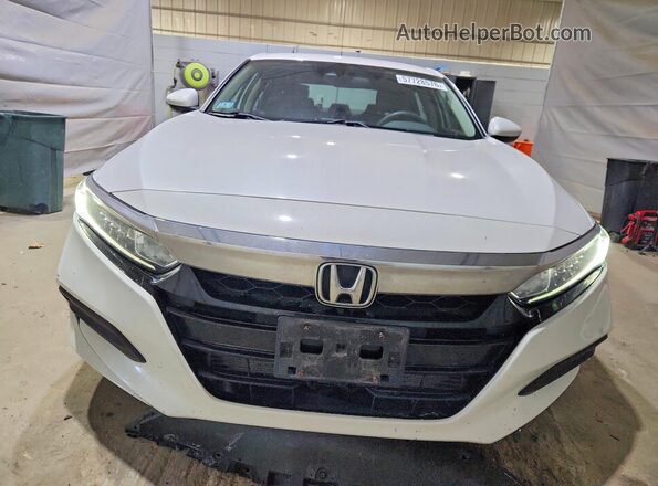 1HGCV1F18KA097032 2019 HONDA ACCORD White Vista frontal