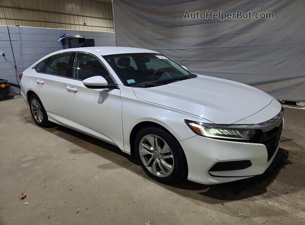 1HGCV1F18KA097032 2019 HONDA ACCORD White Delantero derecho