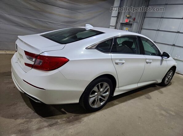 1HGCV1F18KA097032 2019 HONDA ACCORD White Trasero derecho