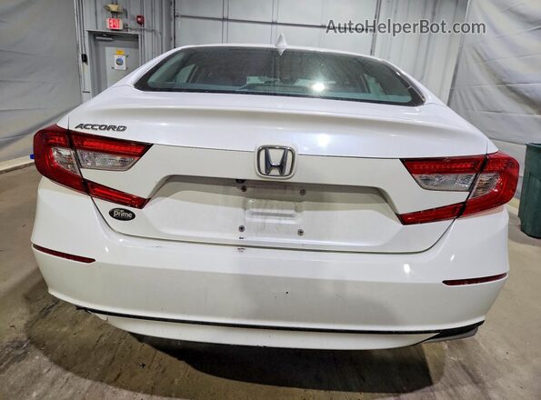 1HGCV1F18KA097032 2019 HONDA ACCORD White Vista trasera