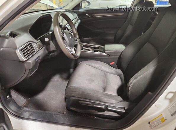 1HGCV1F18KA100575 2019 HONDA ACCORD White Front interior view
