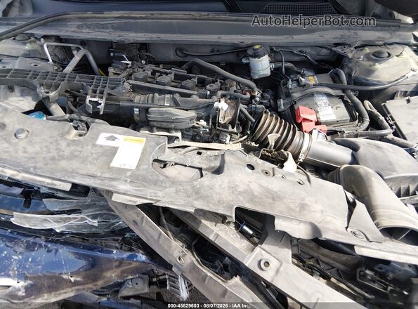 1HGCV1F18KA113097 2019 HONDA ACCORD Blue Widok z tyłu