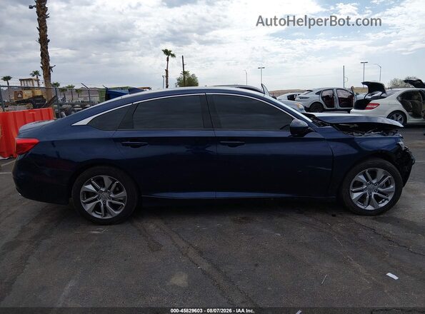 1HGCV1F18KA113097 2019 HONDA ACCORD Blue Widok wnętrza z tyłu