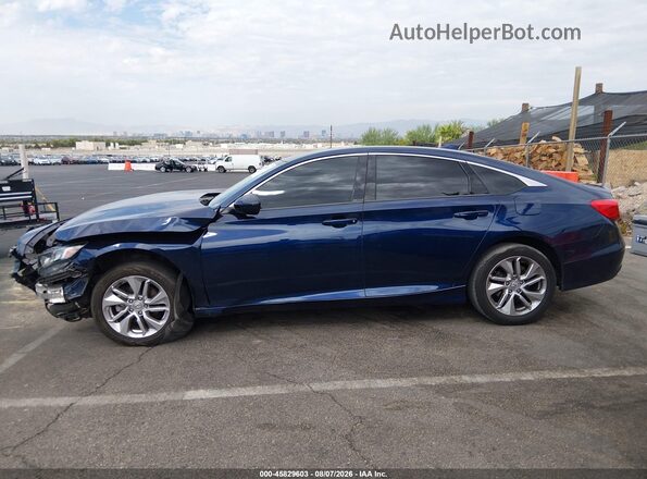 1HGCV1F18KA113097 2019 HONDA ACCORD Blue Widok wnętrza 360 stopni