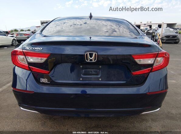 1HGCV1F18KA113097 2019 HONDA ACCORD Blue 