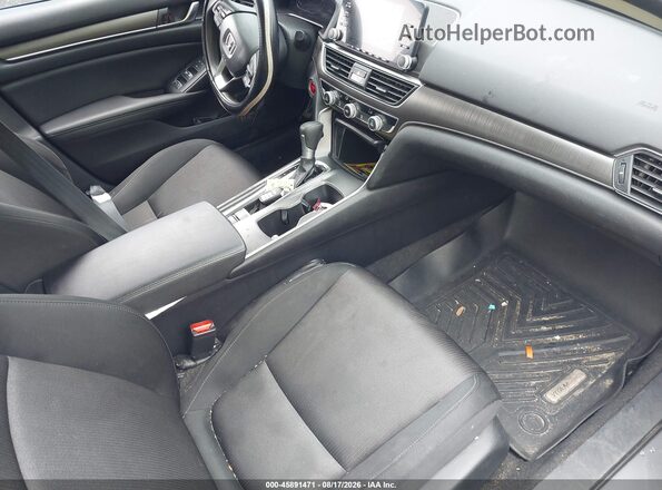 1HGCV1F18LA020419 2020 HONDA ACCORD Gray Widok wnętrza z przodu