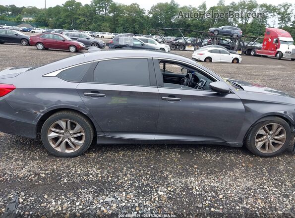 1HGCV1F18LA020419 2020 HONDA ACCORD Gray Widok wnętrza z tyłu