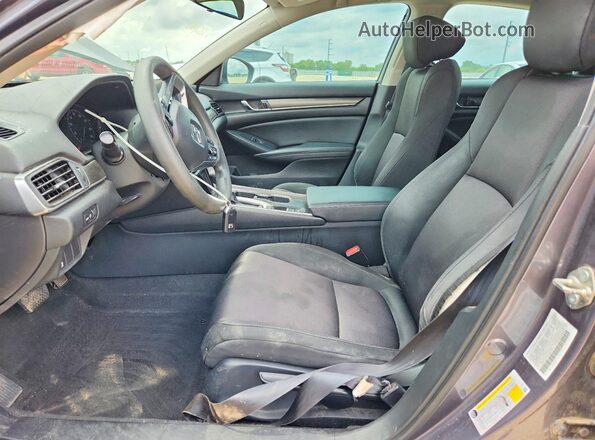 1HGCV1F18LA067921 2020 HONDA ACCORD Gray Vista interior delantera
