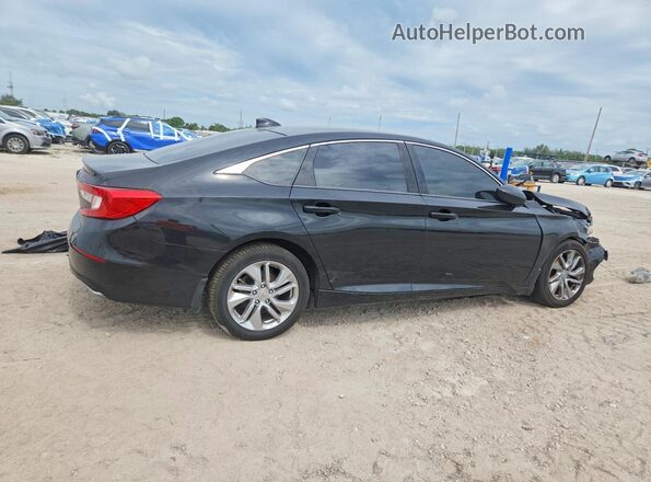 1HGCV1F18LA080006 2020 HONDA ACCORD Black Rear right