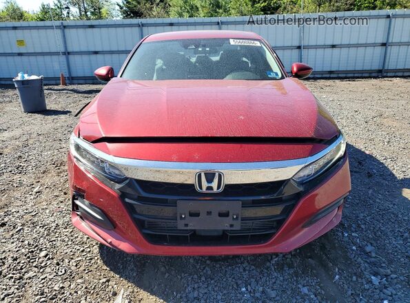 1HGCV1F18LA097128 2020 HONDA ACCORD Red Widok z przodu