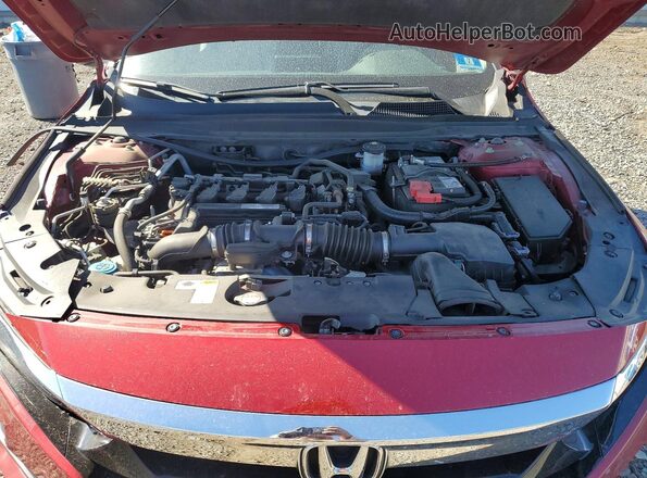 1HGCV1F18LA097128 2020 HONDA ACCORD Red Widok wnętrza z tyłu