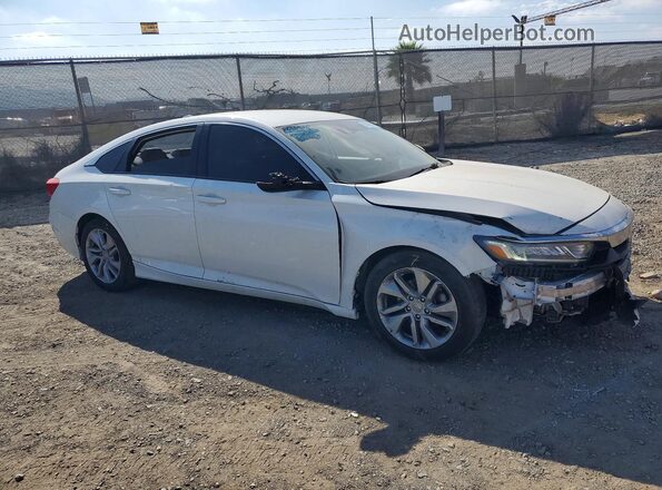 1HGCV1F18LA099803 2020 HONDA ACCORD Белый Передняя правая четверть