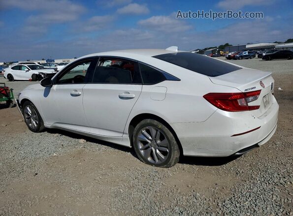 1HGCV1F18LA099803 2020 HONDA ACCORD Белый Задняя левая четверть