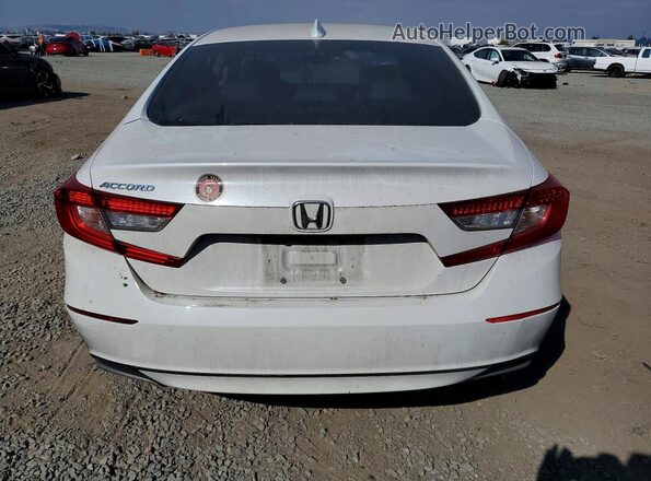1HGCV1F18LA099803 2020 HONDA ACCORD Белый Вид сзади
