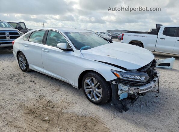 1HGCV1F18LA115594 2020 HONDA ACCORD Белый Передняя правая четверть