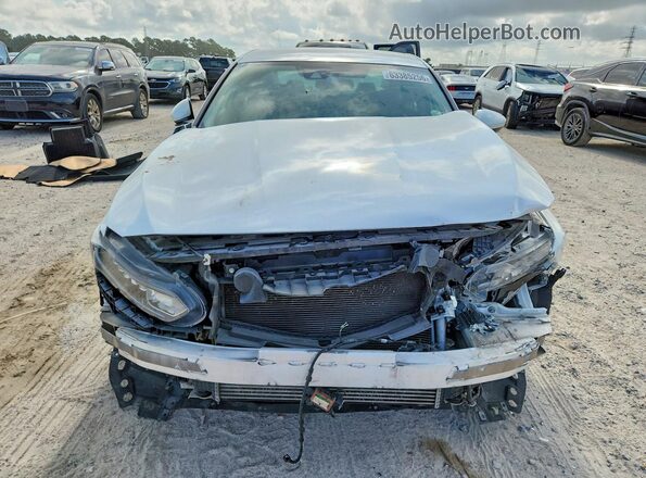 1HGCV1F18LA115594 2020 HONDA ACCORD Белый Вид спереди
