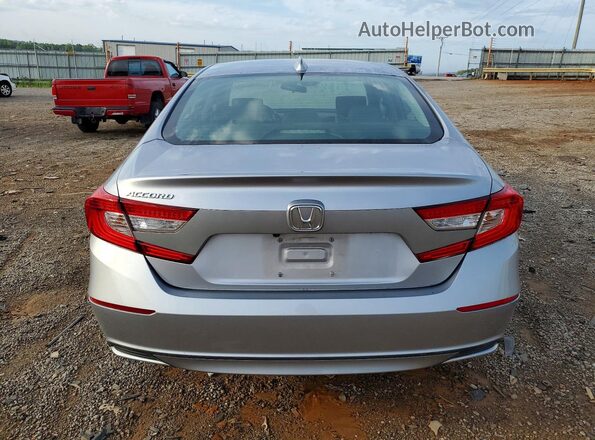 1HGCV1F18LA122612 2020 HONDA ACCORD Silver Вид ззаду