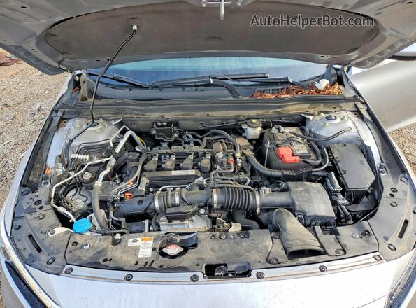 1HGCV1F18LA122612 2020 HONDA ACCORD Silver Вид задньої частини салону