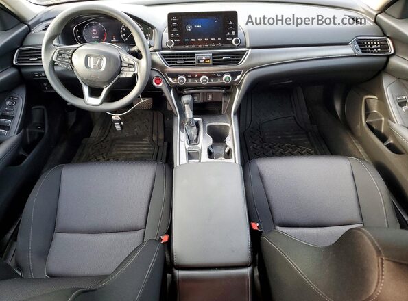 1HGCV1F18LA122612 2020 HONDA ACCORD Silver Вид панелі приладів