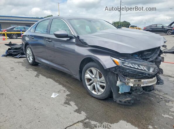 1HGCV1F18LA142021 2020 HONDA ACCORD Gray Przód prawy