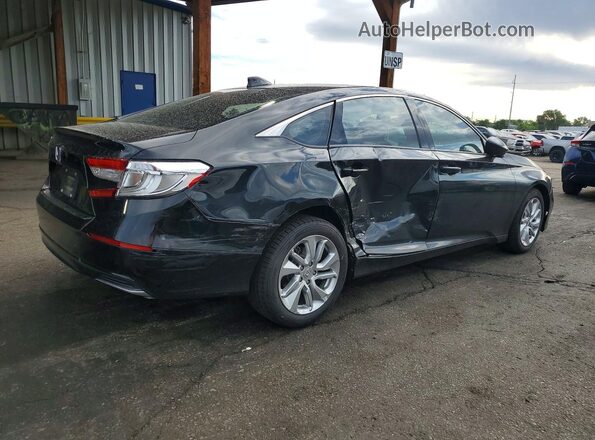 1HGCV1F18LA157425 2020 HONDA ACCORD Black Задня права чверть