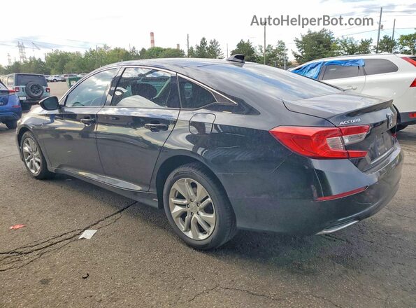1HGCV1F18LA157425 2020 HONDA ACCORD Black Задня ліва чверть
