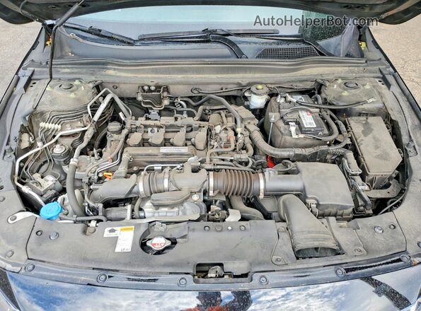 1HGCV1F18LA157425 2020 HONDA ACCORD Black Вид задньої частини салону