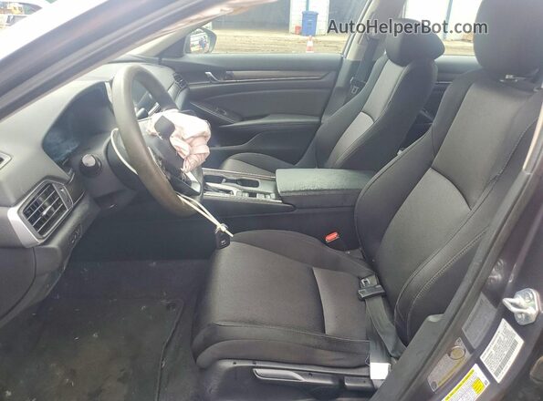 1HGCV1F18MA017148 2021 HONDA ACCORD Gray Widok wnętrza z przodu