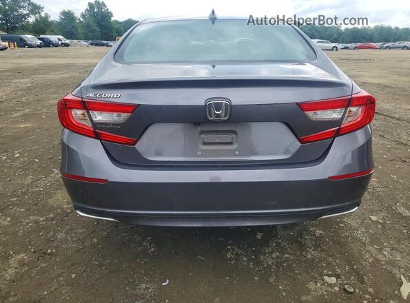 1HGCV1F18MA017148 2021 HONDA ACCORD Gray Widok z tyłu