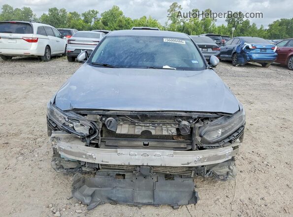 1HGCV1F18MA051932 2021 HONDA ACCORD Silver Widok z przodu