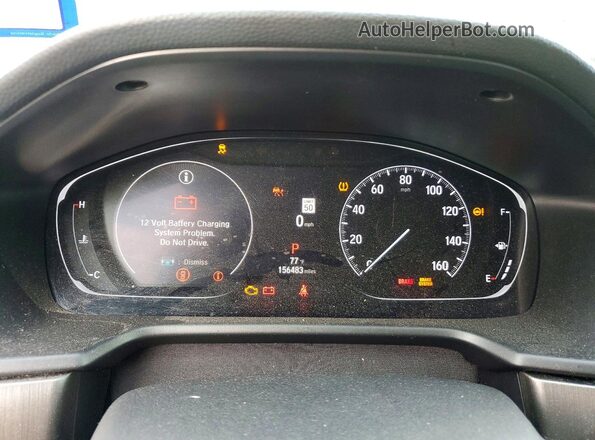 1HGCV1F18MA051932 2021 HONDA ACCORD Silver Widok zestawu wskaźników
