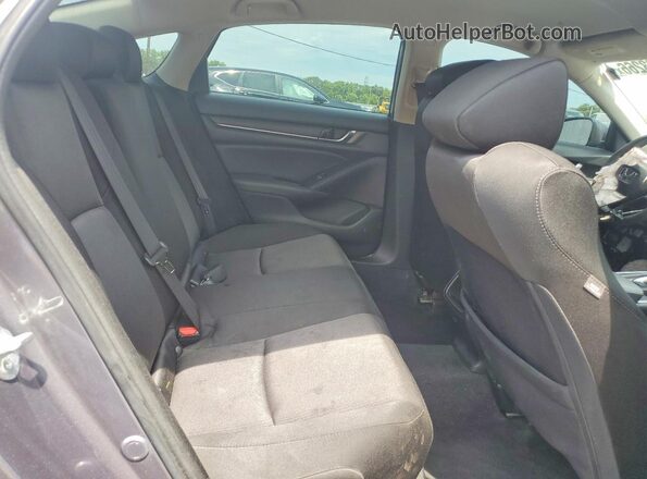 1HGCV1F18MA105939 2021 HONDA ACCORD Gray Vista de los asientos traseros