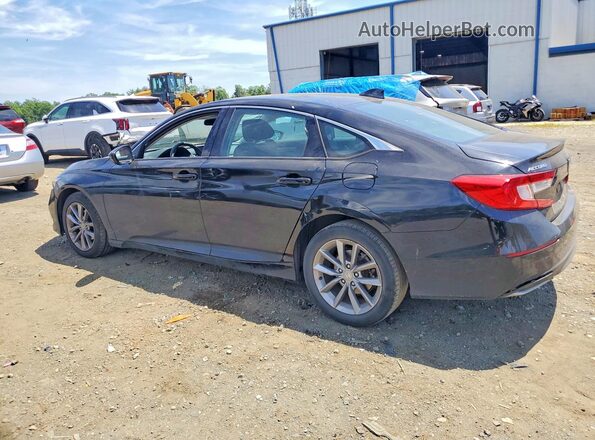 1HGCV1F18NA023162 2022 HONDA ACCORD Black უკანა მარცხენა