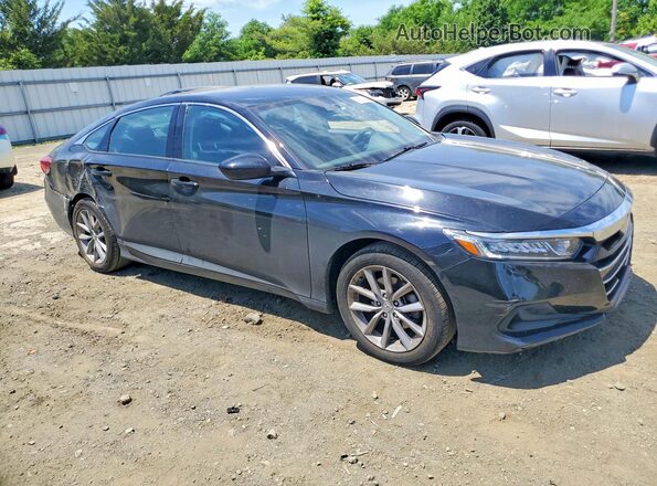 1HGCV1F18NA023162 2022 HONDA ACCORD Black წინა მარჯვენა